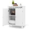 Bathroom Cabinet Floor Storage Organizer Freestanding Storage Unit