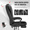 Leather Massage Office Chair Gaming PC Computer Desk Swivel Recliner Chairs Ratu