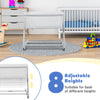 2-In-1 Baby Bedside Crib Bassinet & Sofa Height Adjustable Infant Sleeping Bed