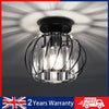 Modern Crystal Ceiling Light Fixture Mini Semi Flush Mount Chandelier Hallway UK