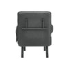 Futon Folding Single Sofa Bed 3-in-1 Sofa Recliner Lounger Accent Chair Armchair