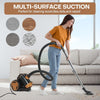 Panana 800w High Power Motor , Bagless Cylinder Vacuum Cleaner, 20KPA