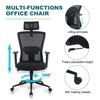 Ralex-chair Ergonomic Office Chair, Desk Chair with Adjustable Headrest, Black