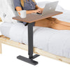 Over Bed or Chair Table with Large Height Adjustable Top Overbed Mobility Aid