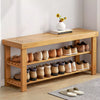 3 Tier Shoe Rack Seating Bench Hallway Storage Organiser Holder Stand Shoe Rack