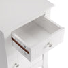 Small Cabinet Side End Table Slim Narrow Storage Unit Night Stand Bedside Drawer