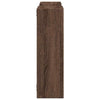 Wall Shelf Brown Oak 96x18x60 cm Engineered Wood