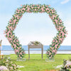 2/2.2M Metal Wedding Arch Hexagonal Backdrop Stand Flower Balloon Rack
