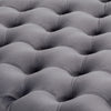 Chesterfield Velvet Ottoman Pouffe Footstool Deep Button Sofa Seats Coffee Table