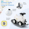 3-in-1 Toddlers Rocking Horse & Sliding Car Baby Ride On Toy w/Wheels
