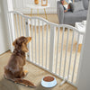 Wooden Pet Dog Folding Gate Fence Safety Barrier Divider Freestanding Doorway UK