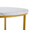 Dining Table and Chairs Set of 4 Space-Saving Kitchen Table Stools w/ Metal Legs