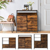 Industrial Storage Drawers Cabinet & Shelf Rustic Chest of Drawers Dresser Unit