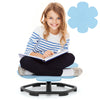 Indoor Outdoor Toddler Sit and Spin Sensory Toy Chair Petal-Blue