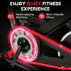 Exercise Bike Indoor Cycling Home Gym Workout Cardio Fitness LCD Monitor Black