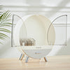 Round Makeup Storage Box Desktop Cosmetic Organizer Drawer Holder Tidy Case Bag