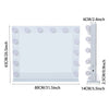 Hollywood Mirror with Light Dressing Room Table Illuminated White Vanity Mirror