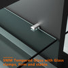 Black TV Stand Unit Cabinet Modern High Gloss Drawers 160cm with RGB LED Light