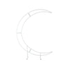 200cm Half Moon Wedding Arch Metal Backdrop Stand Celebration Party Flower Rack