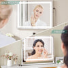 Vanity Mirror on Stand with LED Lights Hollywood Dressing Table Make Up Mirrors