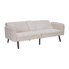 Sofabed 3 Seater Cup Holder Table Click Clack Recliner Settee Couch Sofa Sleeper