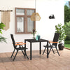 Gecheer Garden Dining Set for 2 Garden Table and Chairs Set 2 Seaters W6C3