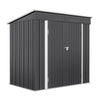 Sturdy Shed Garden Storage Galvanised Metal Steel Sheds w/ DoubeDoor Ventilation