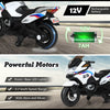 Kids Ride On Motorcycle 12V Electric Battery Powered Ride On Bike w/ LED Lights