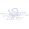 Butterfly Wing LED Ceiling Light White 6000K for Home Office Hotel