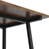 Home Office Desk PC Laptop Table Computer Writing Desk Study Simple Metal Frame