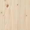 Bed Frame with Headboard 140x200 Solid Wood Pine H6U5