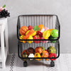 Stack Basket Rack 3/4/5 Tier Fruit Vegetable Holder Storage Bath Kitchen Trolley