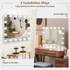 Hollywood Dressing Table Mirror Vanity Lighted Cosmetic 14 LED Dimmable Bulb UK