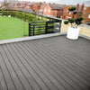 3.6m Decking Tiles Composit WPC Embossed Outdoor Decking Terrace Flooring Boards
