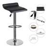 Bar Stool Set of 2 Counter Height Bar Chairs Swivel Adjustable Modern Armless