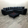 Square Coffee Table Chesterfield Upholstered Footstool Pouffe Foot Stool Seat