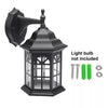Traditional Outdoor Garden Wall Light Lantern Corridor Porch Patio Fence Lamp