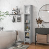 180CM Bathroom Cabinet Freestanding Slim Tower Cabinet Floor Storage Cabinet