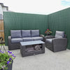 Garden Screening Roll PVC Fence Privacy Border Panel Bamboo Effect Fencing Cover