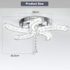Modern Crystal Chandelier LED Ceiling Light Mini Pendant Light Living Room Epwqo
