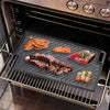 Cast Iron Reversible Griddle Plate Grill Pan Ribbled/Smooth Side BBQ Hob Cooking