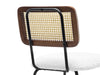 1/2/4/6x Bar Stool Breakfast Kitchen Pub Counter Chair with Backrest Footrest