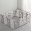 10-18 Panels Baby Playpen Foldable Kids Safety Child Play Center Yard Indoor Toy
