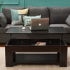 Panana Modern Coffee Table Lift-Top Table Open Hidden Storage Living Room
