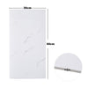 10X White Marble Tile Sticker Self-adhesive Panels Kitchen Bathroom Wall Decal