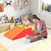 Toddler Soft Play Set Crawling and Climbing Soft Foam Structure-Yellow