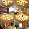 LED Ceiling Lights V-Shaped Living Room Bedroom Chandelier Lamp Fixtures Light o