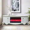 180CM Fireplace TV Stand Cabinet Fire Logs Heater 7 Flame Color with WIFi