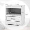 Smart Bedside Table with Adjustable Light Colors & Brightness
