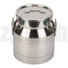 28L Stainless Steel Milk Can Tank Barrel Milk Canister Wine Pail with Sealed Lid